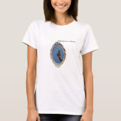 T-shirt avec miroir Impression et design original  (Devant)