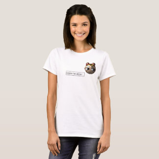 T-shirt avec personnage illustré mignon - Laissez-