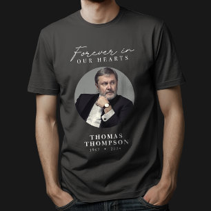 T-Shirt avec photo du Mémorial "À jamais dans nos 