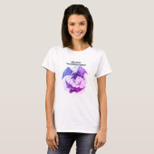 T-shirt avec photo en couleur femme Possum Bats (Devant entier)