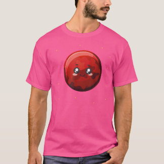 T-shirt Avec Planète En Style Kawaii. Cadeau Pour L'Astron