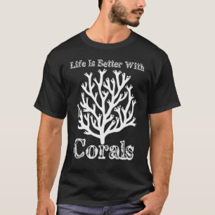 T-shirt Avec récif de coraux océan récifs coralliens aquar