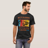 T-shirt avec rétro voiture classique (Devant entier)