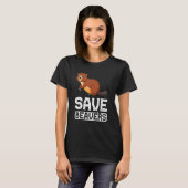 T-shirt Avec Save Bieber Team Movement (Devant entier)