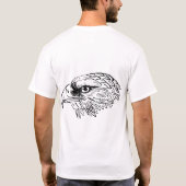 T-shirt avec tête d'aigle (Dos)