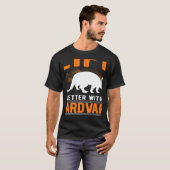 T-shirt avec un Aardvark (Devant entier)