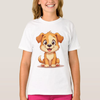 T-shirt avec un chiot mignon