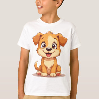 T-shirt avec un chiot mignon