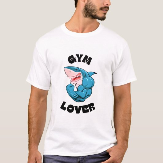 T-Shirt avec un design de dauphin mignon (Devant)