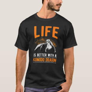 T-shirt avec un dragon de Komodo