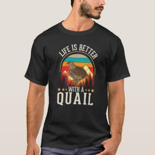 T-shirt avec un fermier à caille