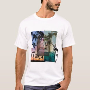 T-shirt avec un palmier