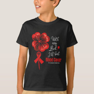 T-shirt Avec un peu de chance, je vaincrai la sensibilisat
