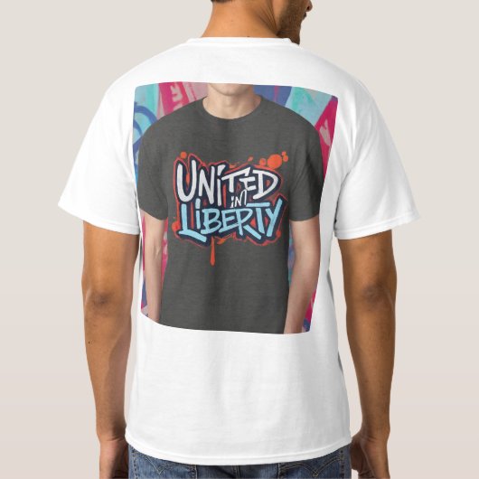 T-shirt avec un slogan (Dos)