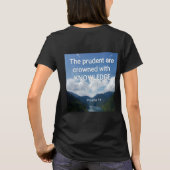 T-shirt avec un verset de la Bible (Dos)