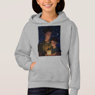 T-shirt avec une image de fille et sa mère