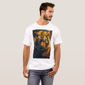 T-shirt avec une image de tigre (Devant entier)
