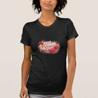 T-shirt Avec Votre Affection Obtenez Amour
