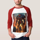 T-shirt Avengers : Confrontation technologique (Devant)