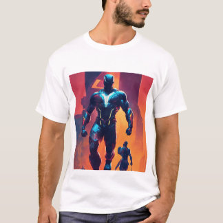 T-shirt Avengers vs Automation : Le choc ultime