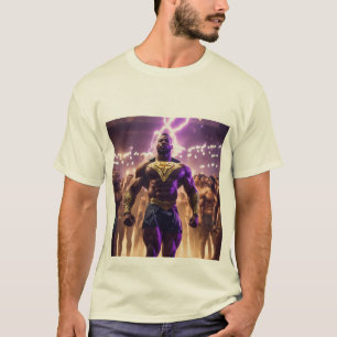 T-shirt : Avengers vs Robots - Lab Showdown Tee