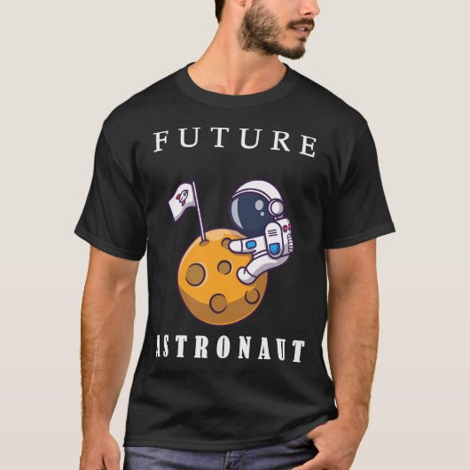 T-shirt Avenir astronaute (Devant)