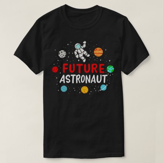 T-shirt Avenir astronaute (Design devant)