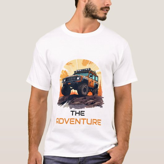 T-shirt aventure (Devant)