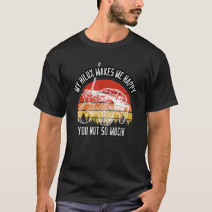 T-shirt Aventure 101 Mon Hilux Me Rend Heureux