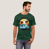 T-shirt Aventure à venir Camping (Devant entier)