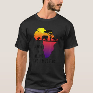 T-shirt Aventure africaine Éléphants