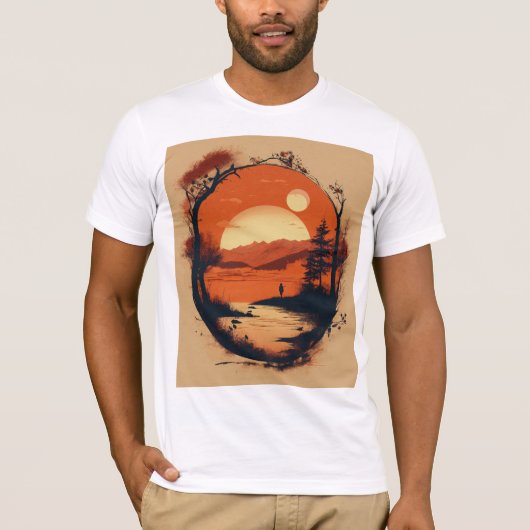 T-shirt "Aventure Attend" (Devant)