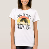 T-shirt Aventure Attend (Devant)