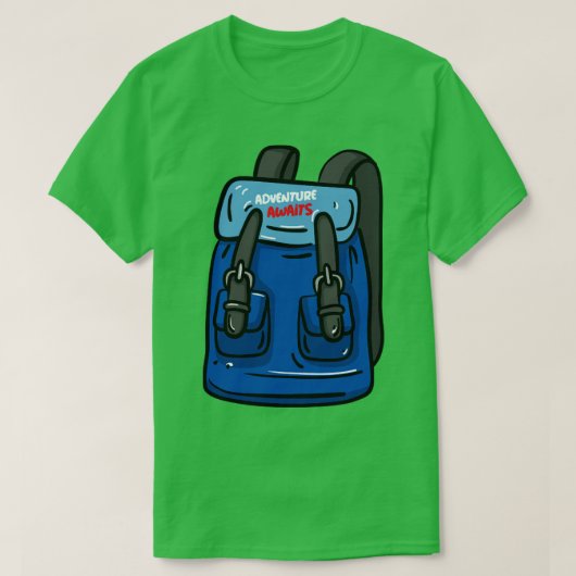 T-shirt Aventure Attend (Design devant)