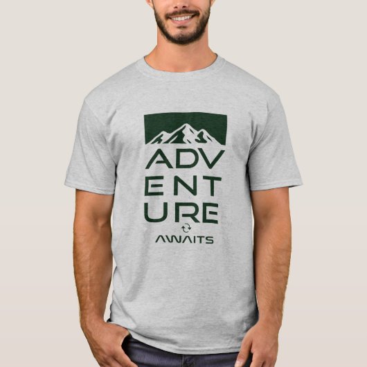 T-shirt Aventure Attend (Devant)