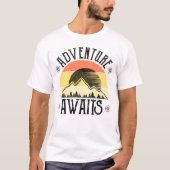 T-shirt Aventure Attend (Devant)