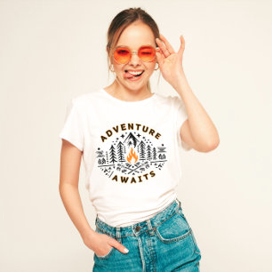 T-shirt "Aventure Attend" Extérieur
