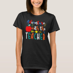 T-shirt Aventure avec le professeur de rentrée des classes