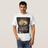 T-shirt Aventure avec vibes à longue autonomie (Devant entier)