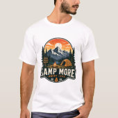 T-Shirt Aventure Camping (Devant)