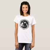 T-shirt aventure Camping en plein air (Devant entier)