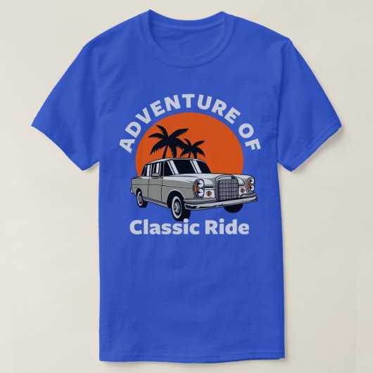 T-SHIRT AVENTURE CLASSIQUE DU COMMERCE (Design devant)