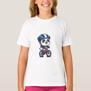 T-shirt Aventure cycliste Panda Kids