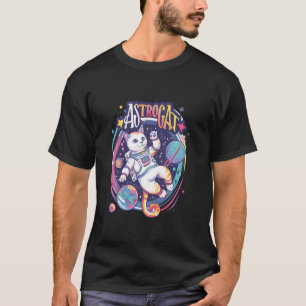 T-shirt Aventure d'Astrocat Space Cat