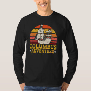 T-shirt Aventure de Colomb Jour de Christophe Colomb Navig