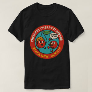 T-shirt Aventure de fruit motivationnel d'escalade