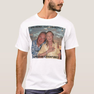 T-SHIRT AVENTURE DE GRAND-MAMAN ET DE GRAND-PAPA