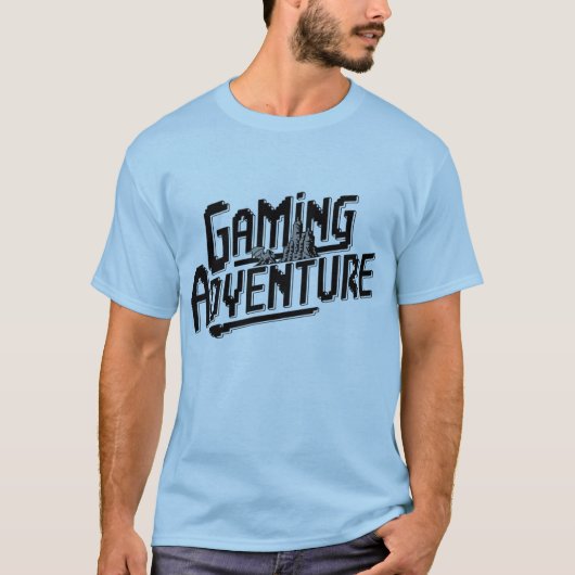 T-shirt Aventure de jeu (Devant)