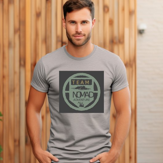 T-shirt aventure de l'équipe Nomad