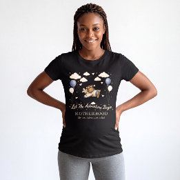 T-shirt Aventure de maternité Ours Volant Baby Shower